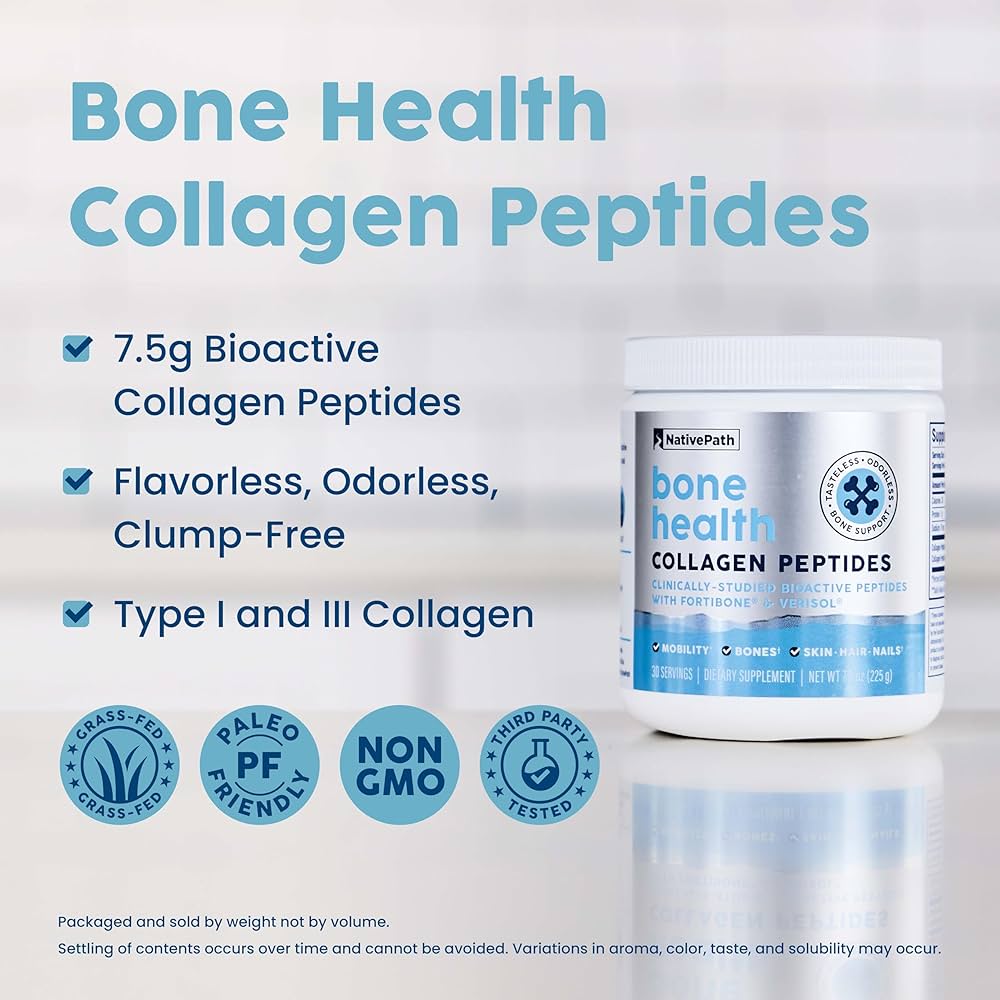 Native Path Bone Health Collagen  Benefits and A Complete Guide to Supporting Strong Bones Naturally