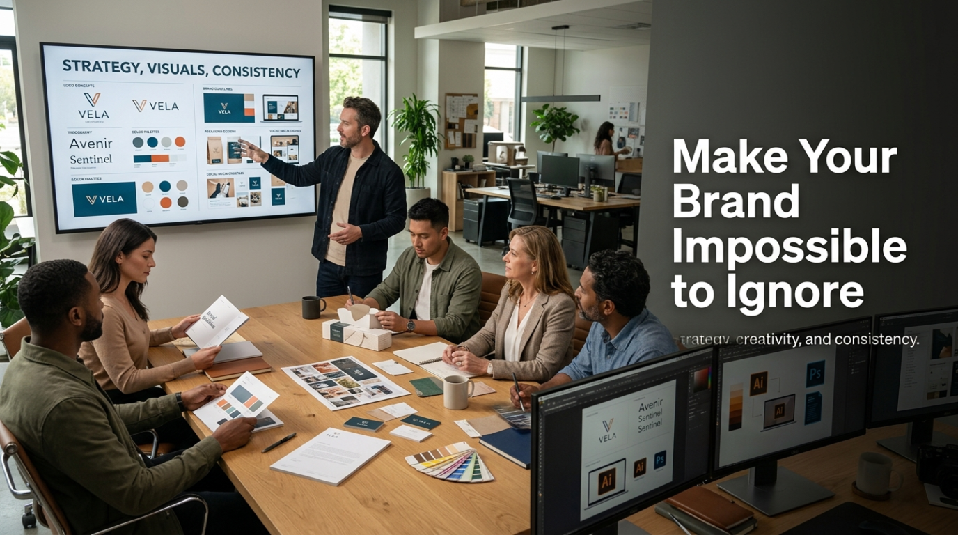 How a Creative Graphic Design Agency Builds Stronger Brands