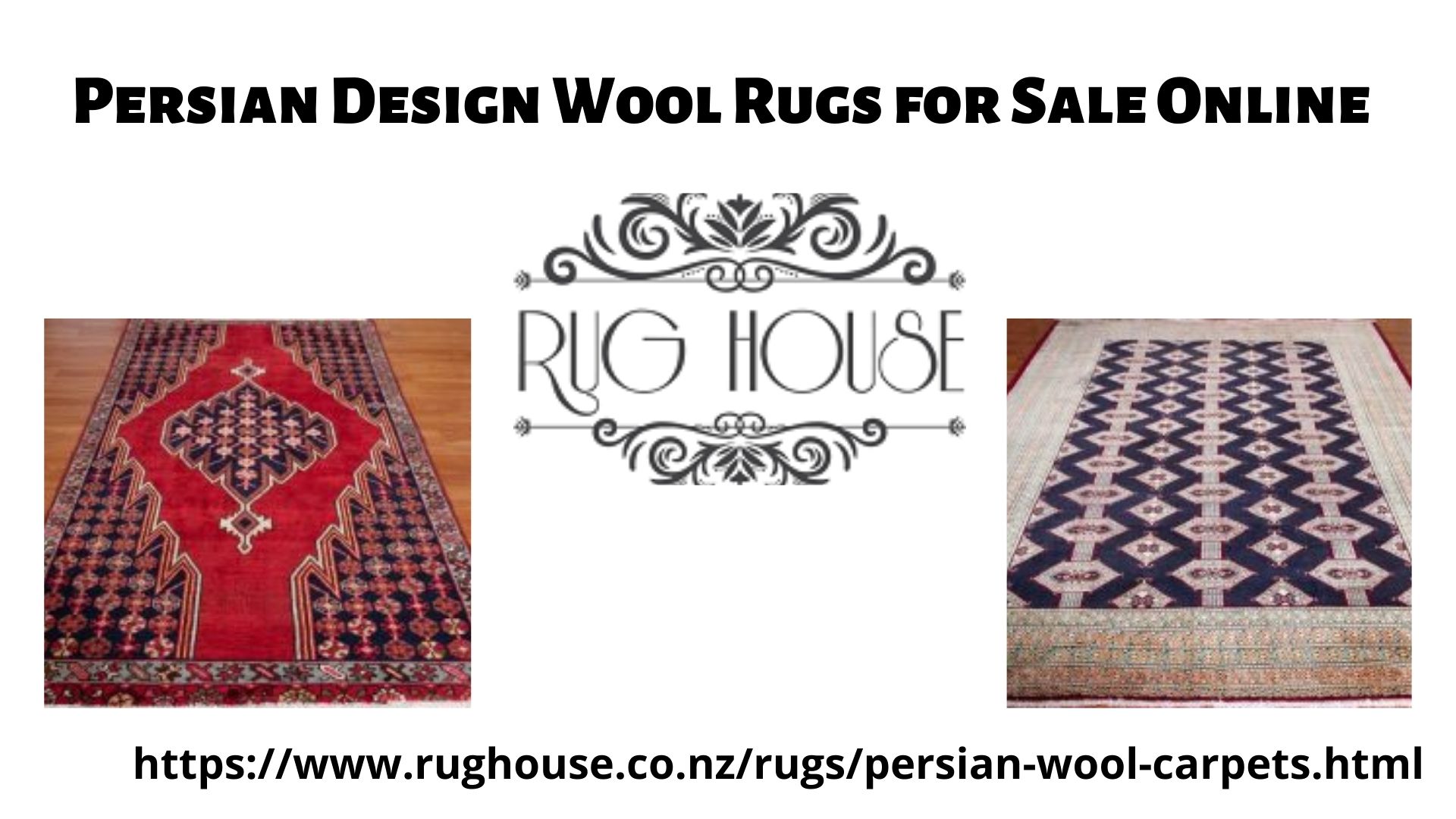 Persian Design Wool Rugs for Sale Online