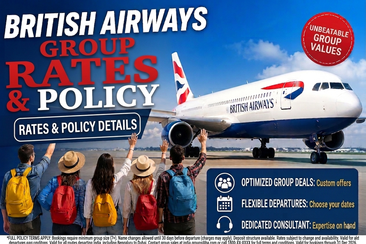 British Airways Group Travel Rates: Everything You Need to Know