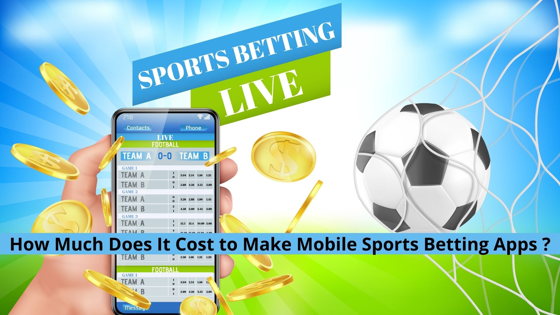 How Much Does It Cost to Make Mobile Sports Betting Apps ?