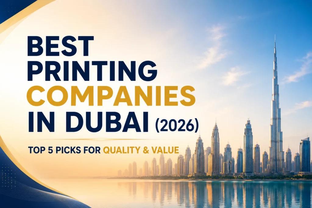 Choosing the Right Printing Partner for Your Dubai Business