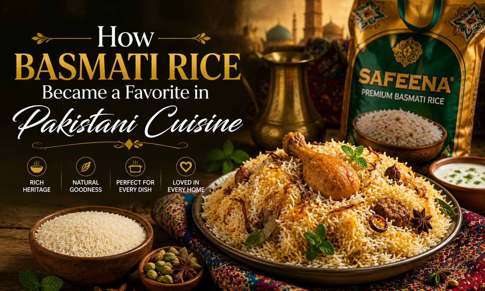 How Basmati Rice Became a Favorite in Pakistani Cuisine