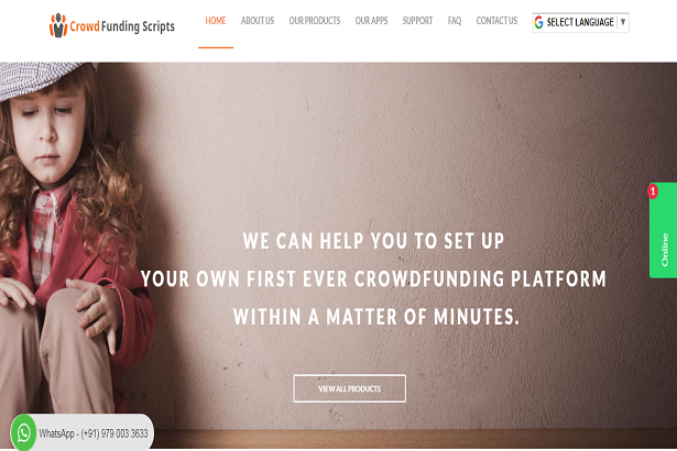 Fundraising Script | Crowdfunding App Development | Crowdfunding Software