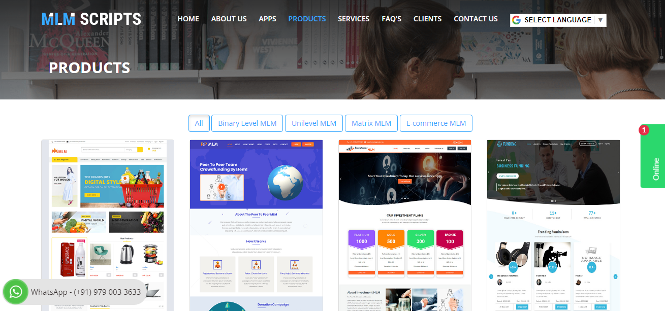 MLM Scripts | PHP MLM Scripts | Readymade PHP MLM Softwares