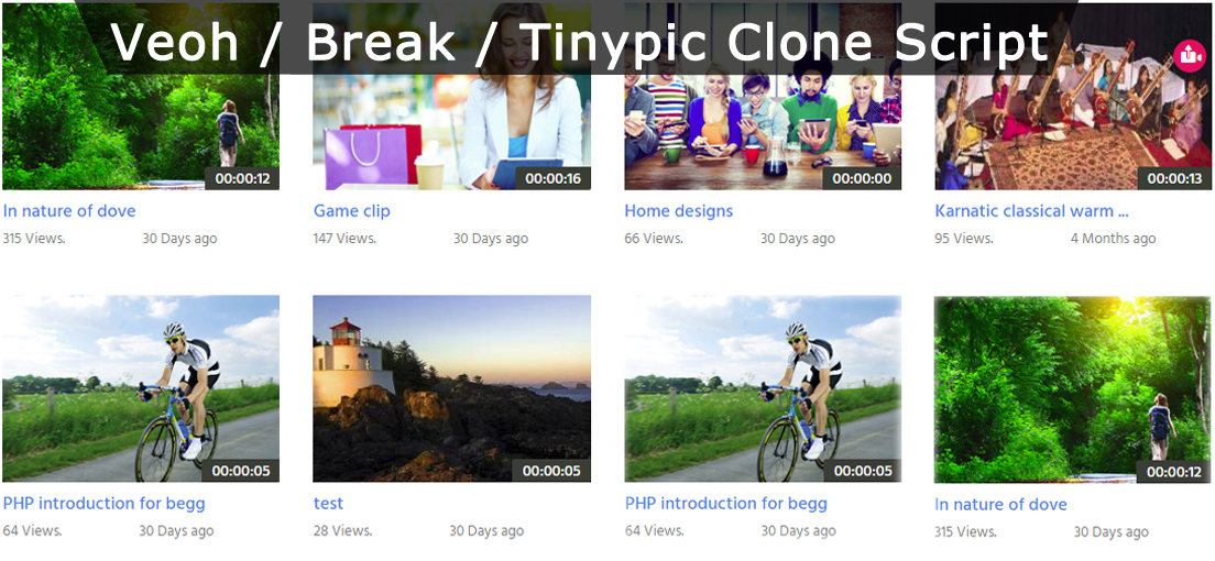 Youtube Clone Script - Video streaming php script - Youtube Clone