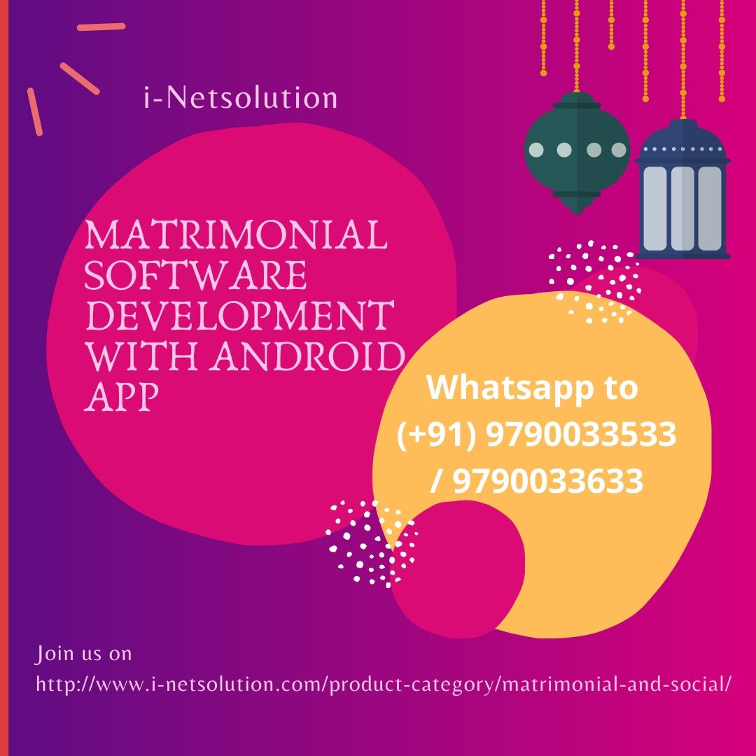 Readymade Matrimonial Script | PHP Readymade Matrimonial Software | i-Netsolution