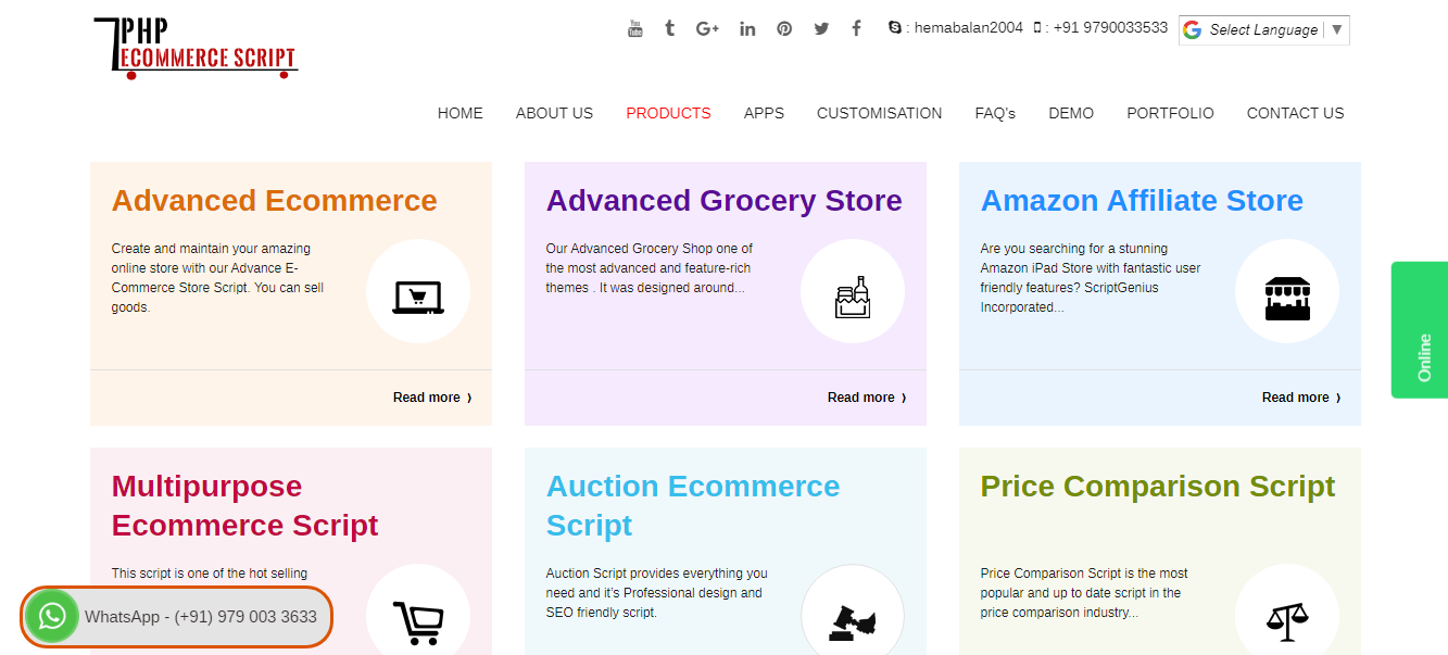 PHP Shopping Cart Script | Ecommerce Software