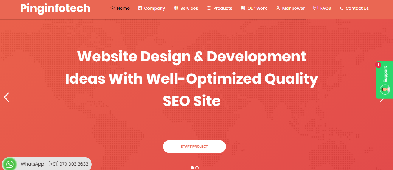 Best Website Design and Development Company in Chennai | Pinginfotech