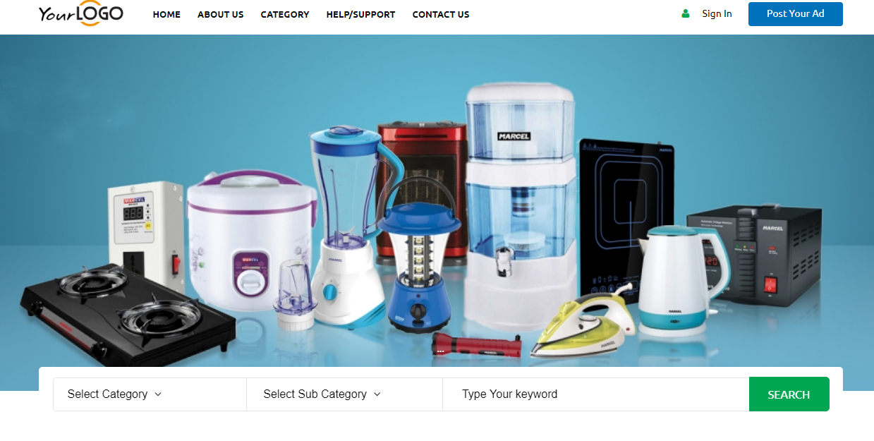 Classified Ads Posting Script - Classified Ads Website Solution