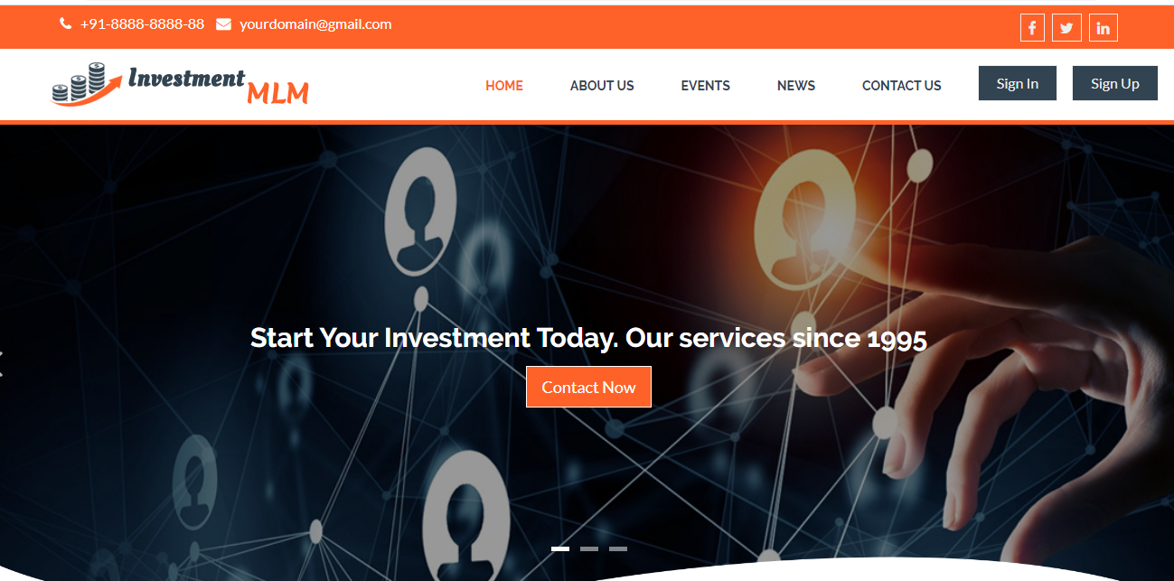 Unilevel Investment Plan MLM Software | PHP MLM Sofware