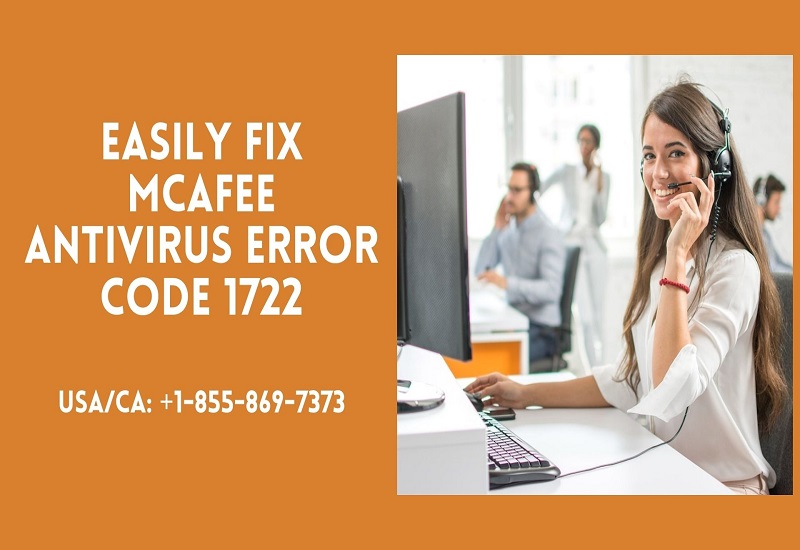 Easily Fix McAfee Antivirus Error Code 1722 with Essential Steps
