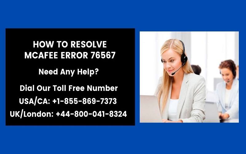 Antivirus Activation Helpline - How to Resolve McAfee Error 76567