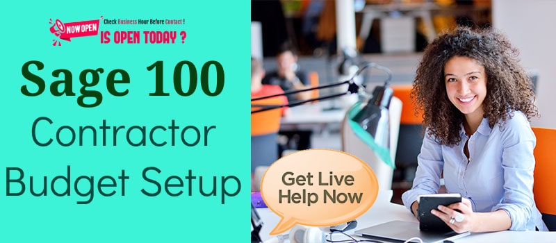 Sage 100 Contractor Budget Setup Guide