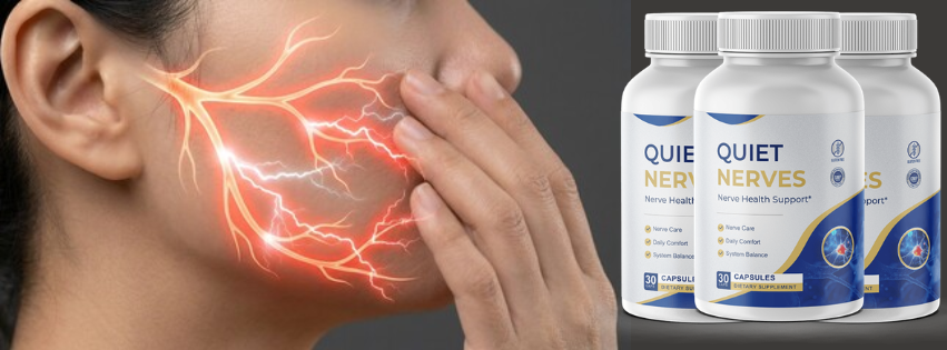Quiet Nerves Supplement for Nerve Health & Daily Comfort