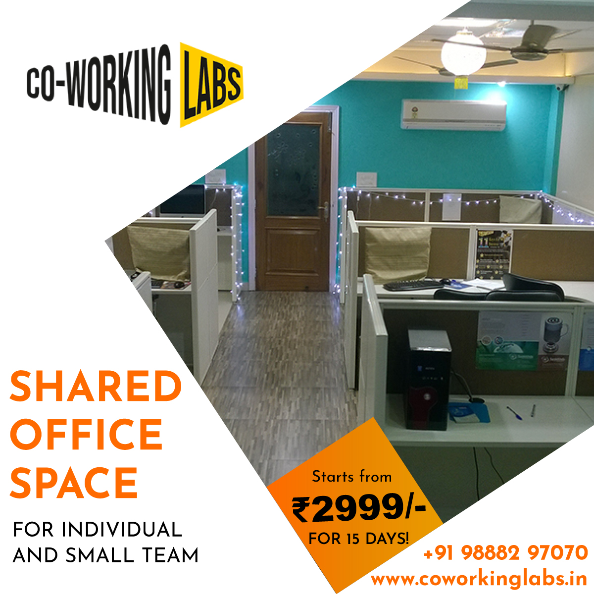 Shared Office Space For Individual And Small Team | Coworking Labs