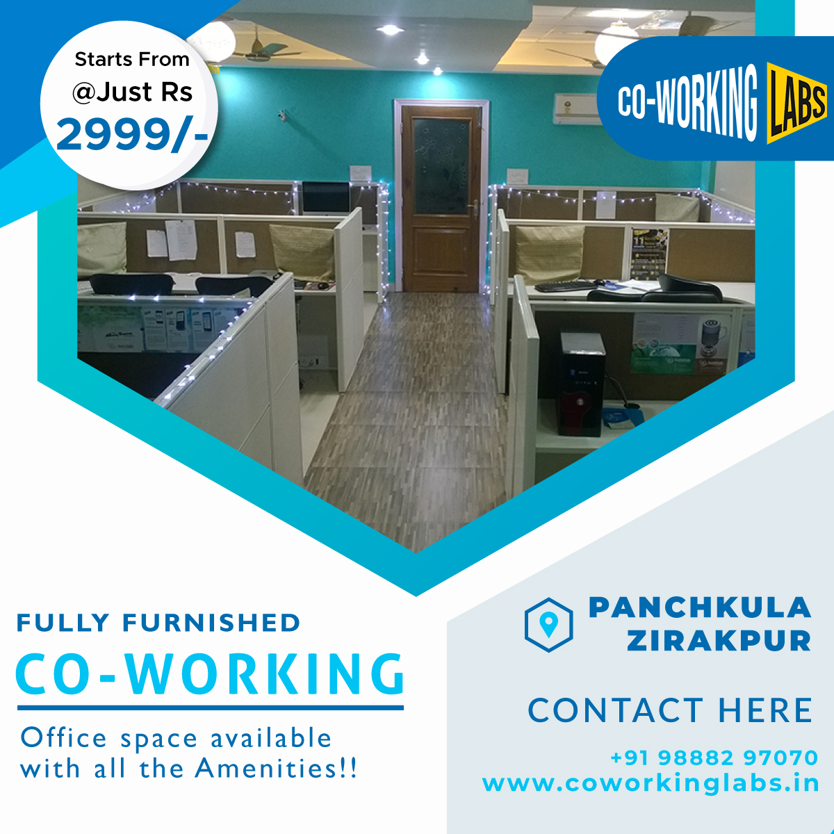 Office Space Available with all the Amenities!! | Coworking Labs