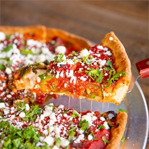 Famous Chicago Deep dish pizza in Los Angeles and Pizza Delivery 90035 - Hollywood Pies