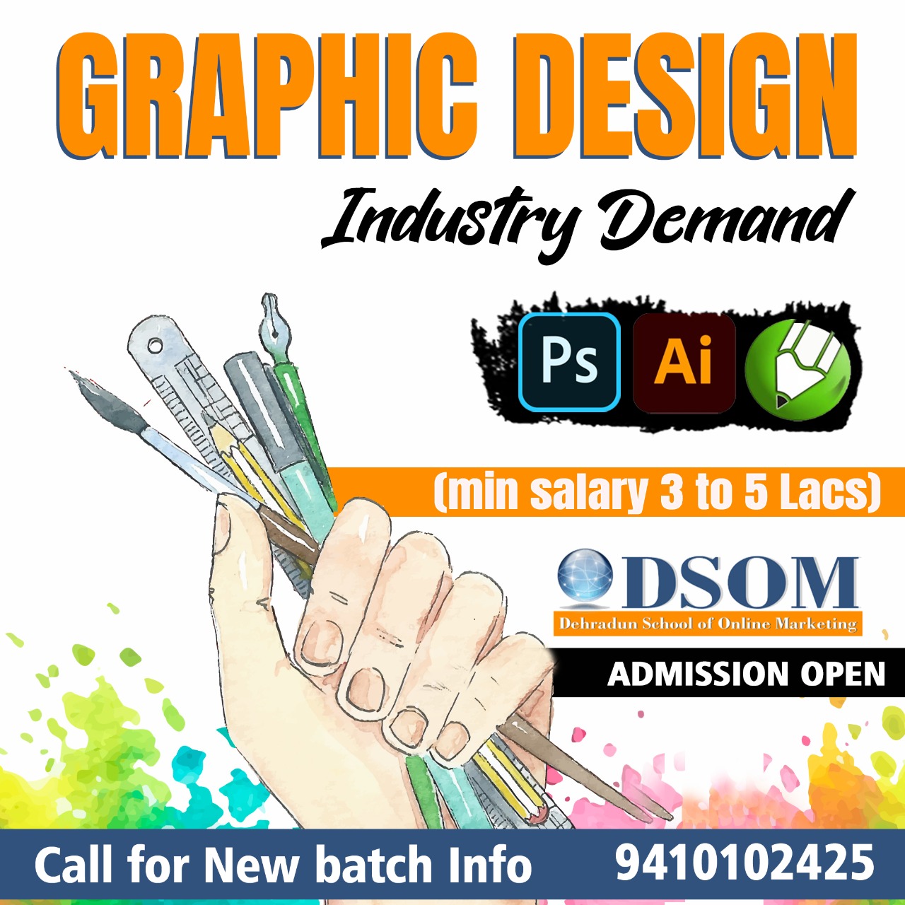 Graphic designing course in Dehradun