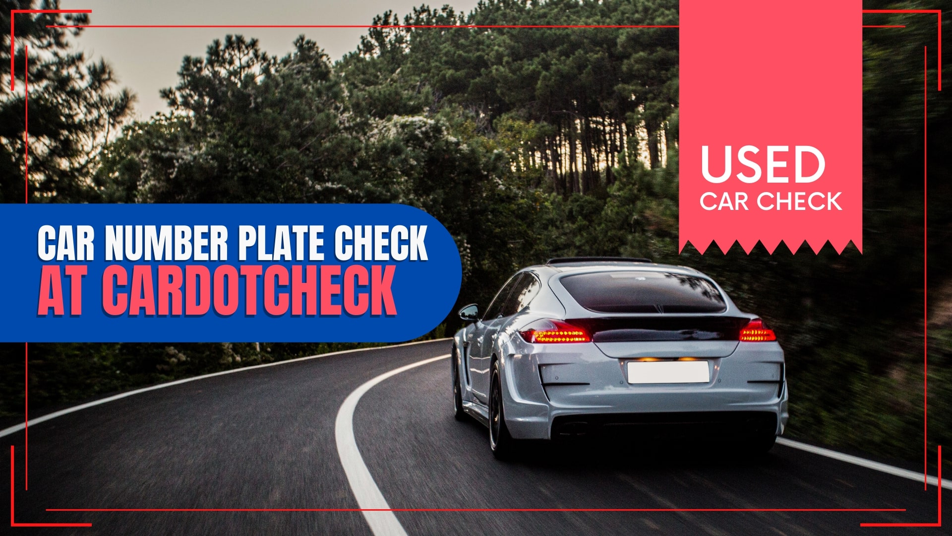 Number Plate History Check Free - CarDotCheck