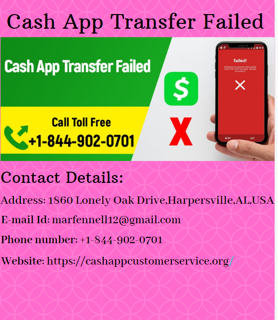 Cash App Transfer Failed