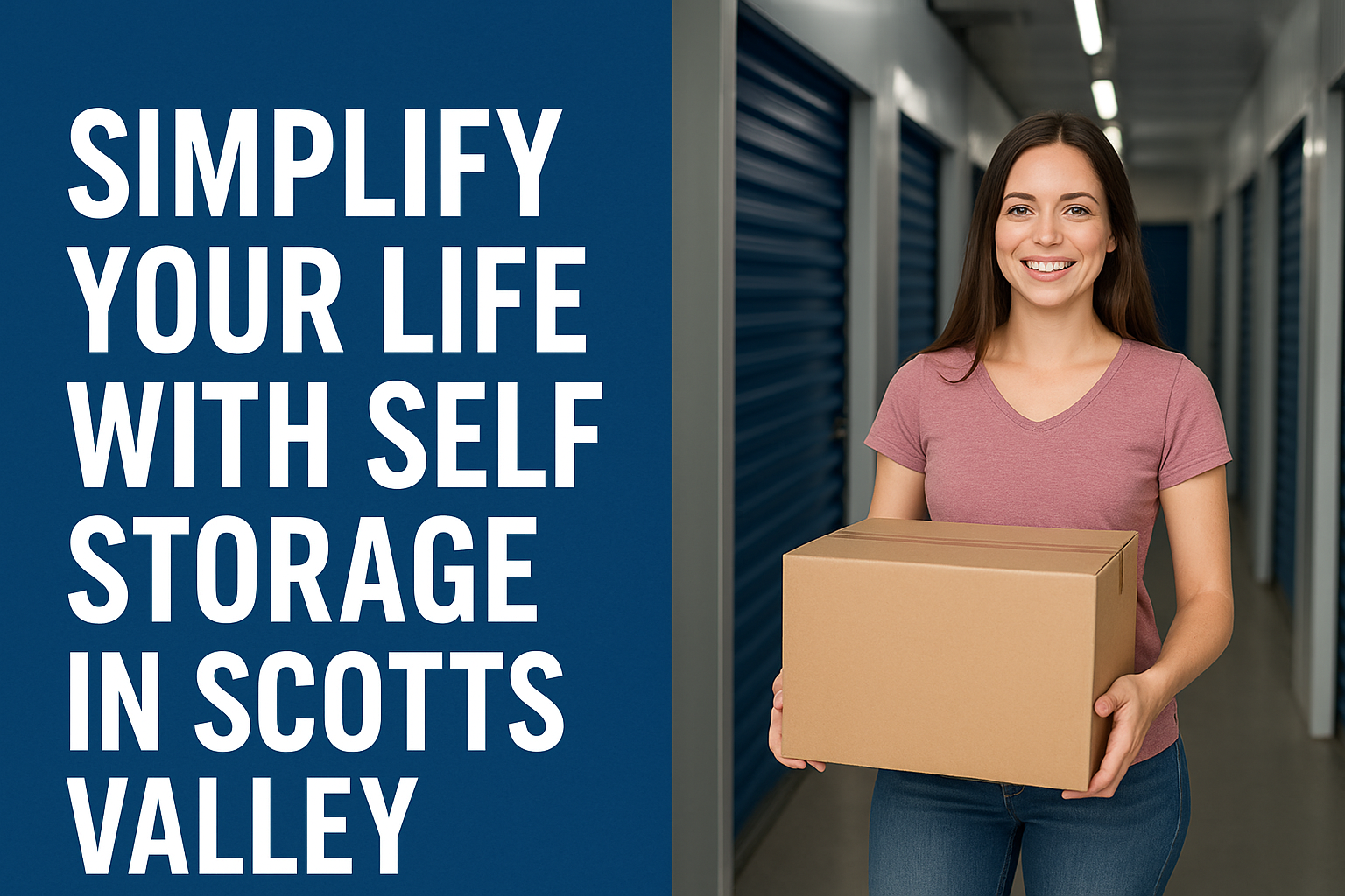 Simplify Your Life with Self Storage in Scotts Valley