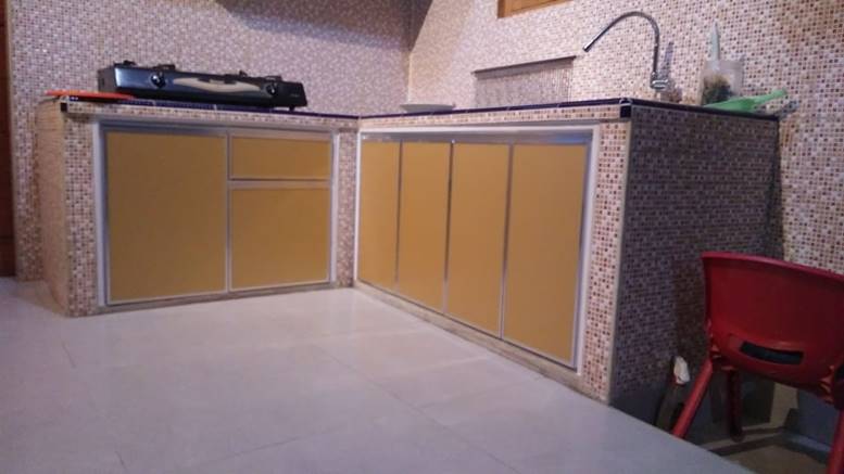 Price List Of Aluminum Kitchen Set White Latest