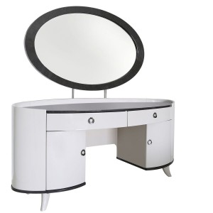 Black or White High Gloss Dressing Tables | Chic Paradis