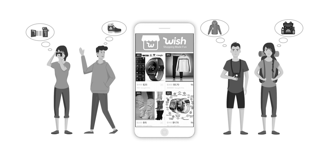 Shopping Apps like Wish is earning great revenue. Find out how