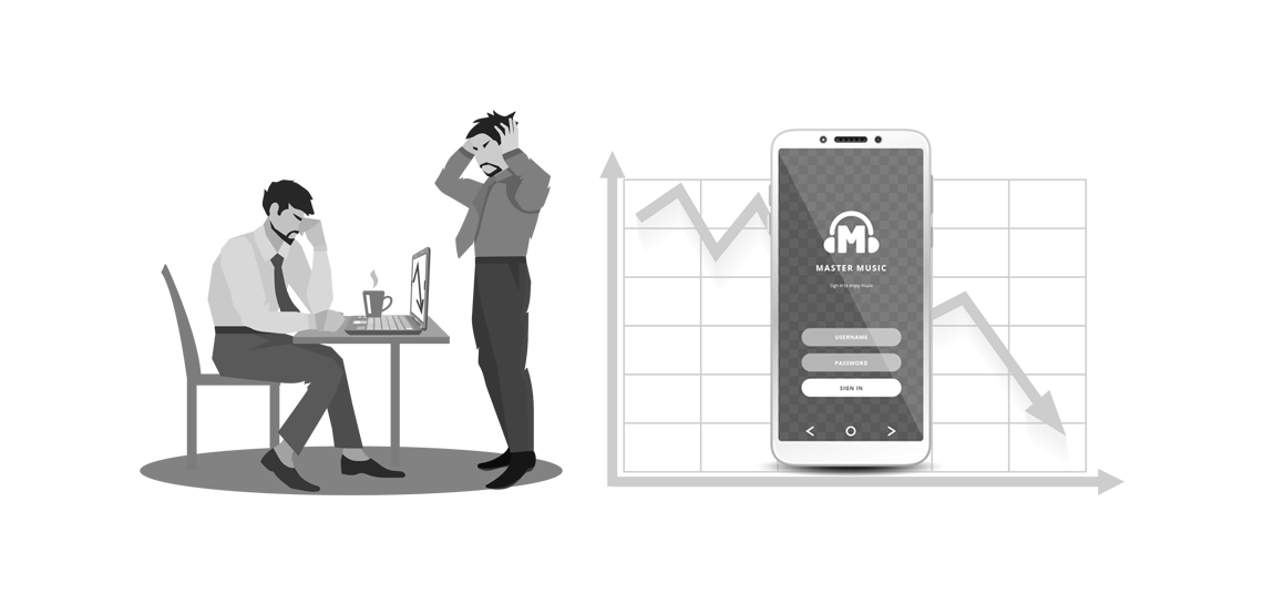 Hidden facts behind the mobile app startups failure