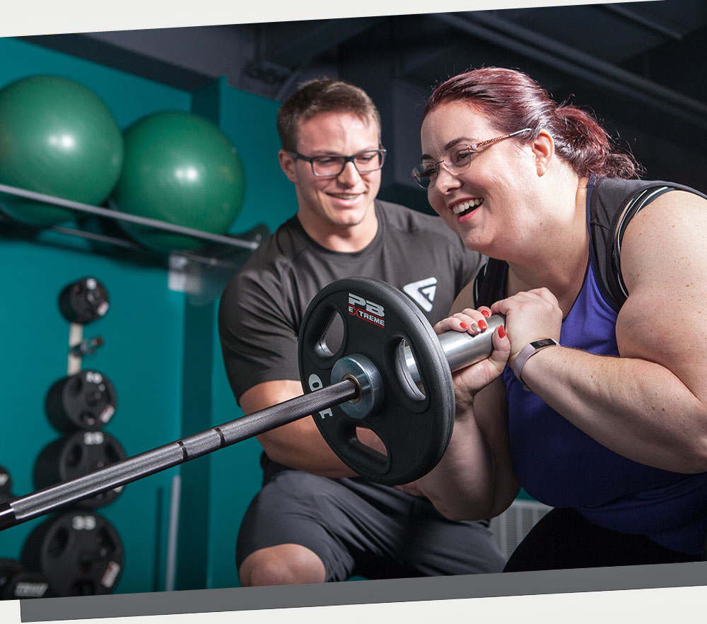 Book your free gym session.