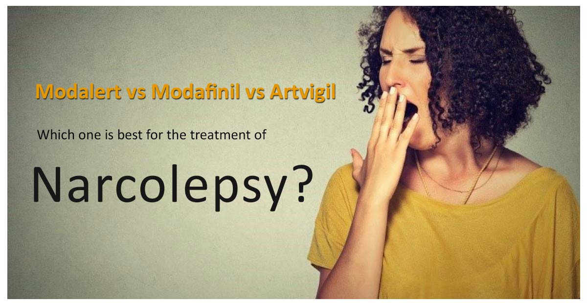 Modalert vs Modafinil vs Artvigil: Which one is best for narcolepsy?