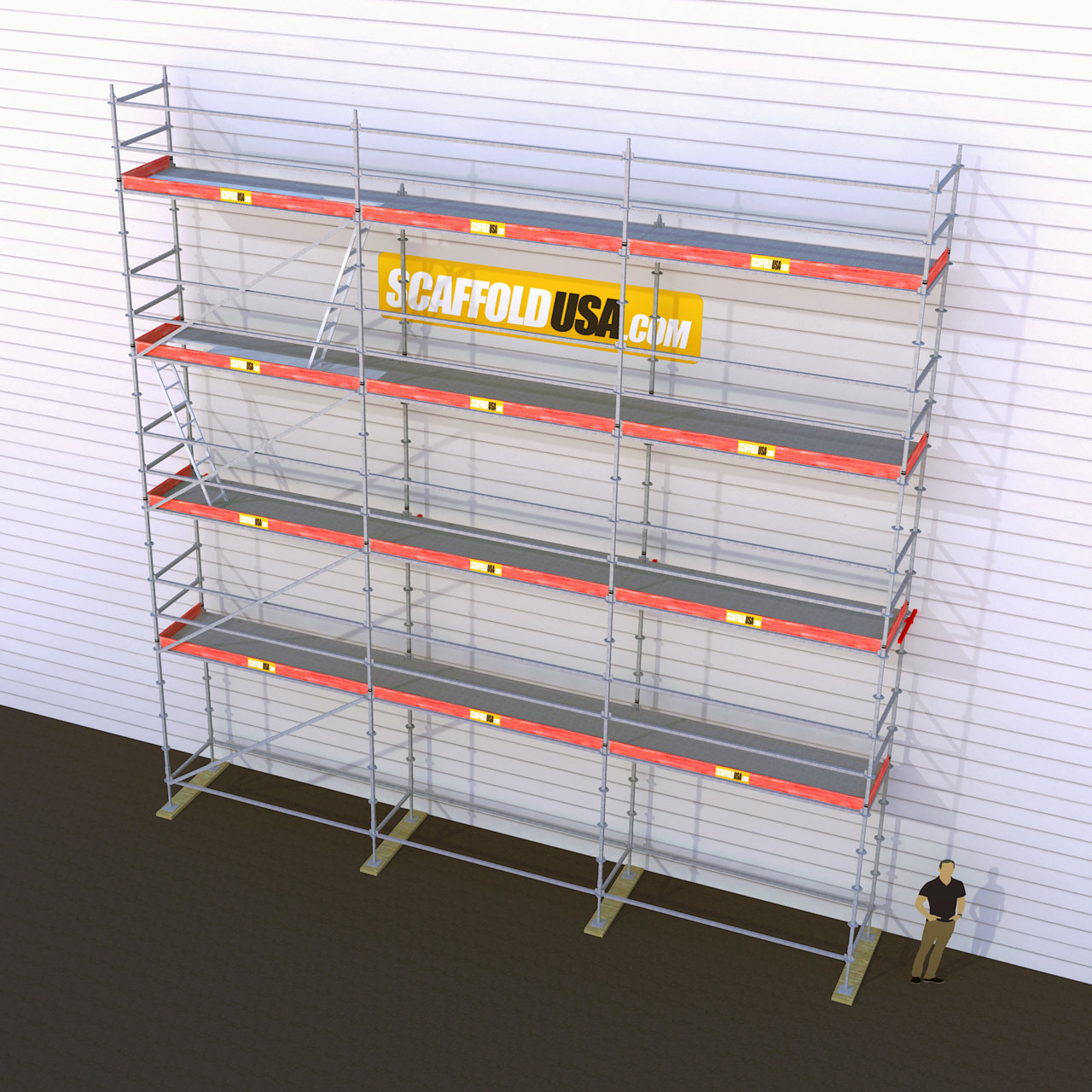Layher Allround- The scaffolding system for industrial applications