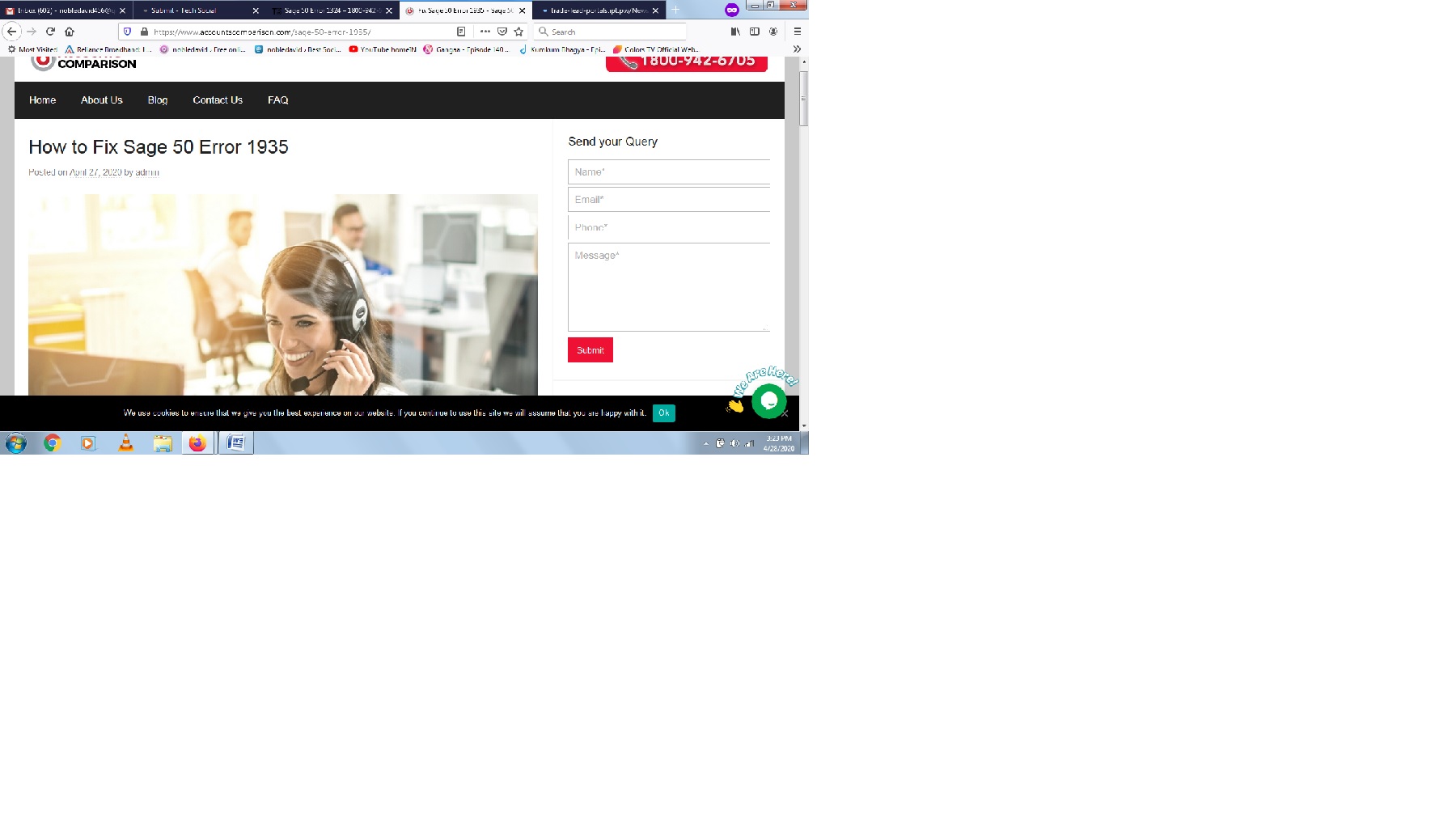 Sage 50 Error 1935 Support: 1800-942-6705 Get Help