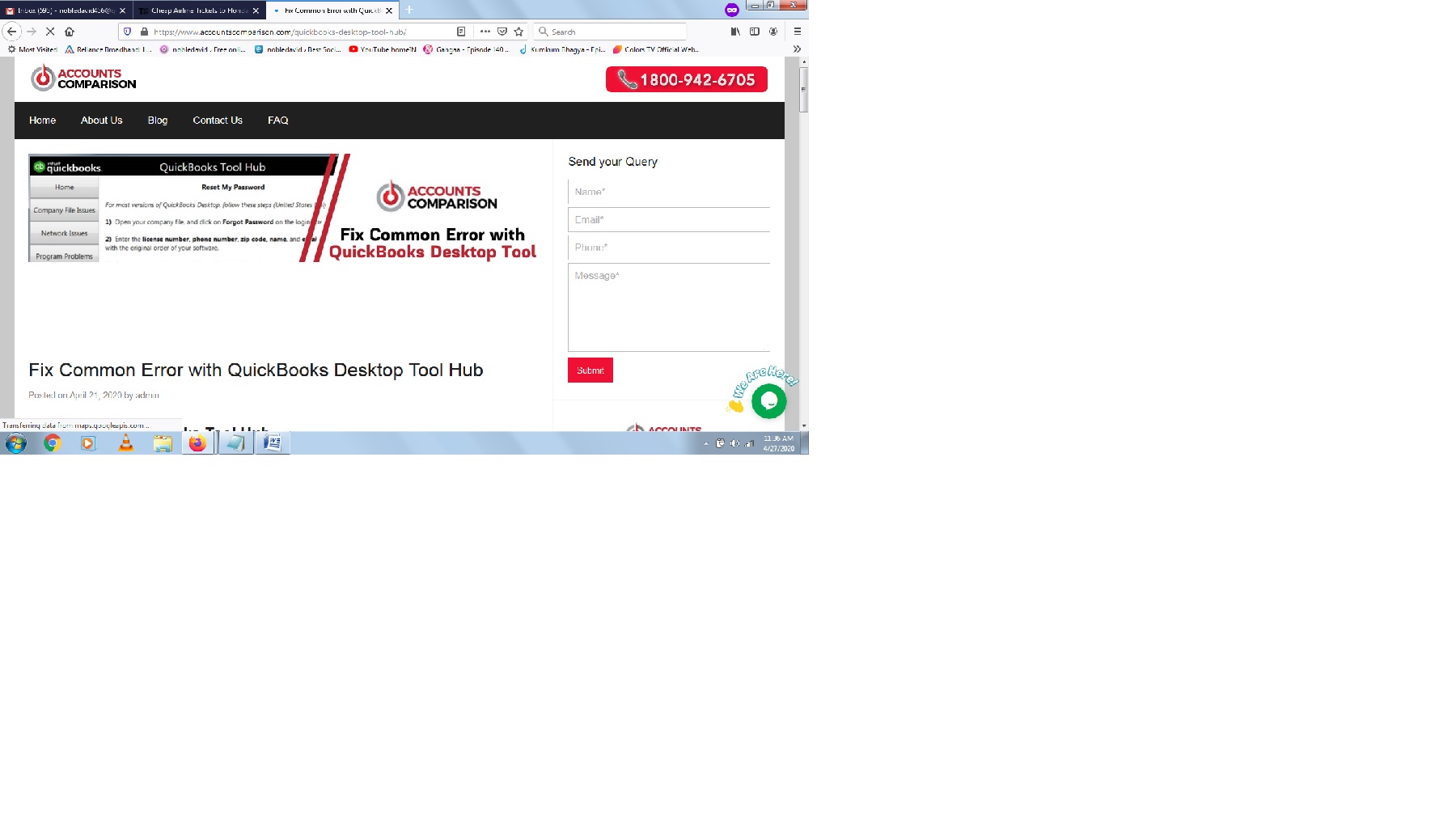 QuickBooks Desktop Tool Hub -  Fix Common QuickBooks Errors