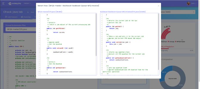 Code Plagiarism Detector