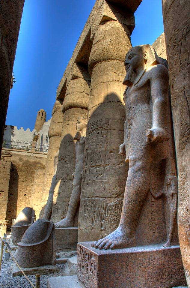 The temple of Luxor