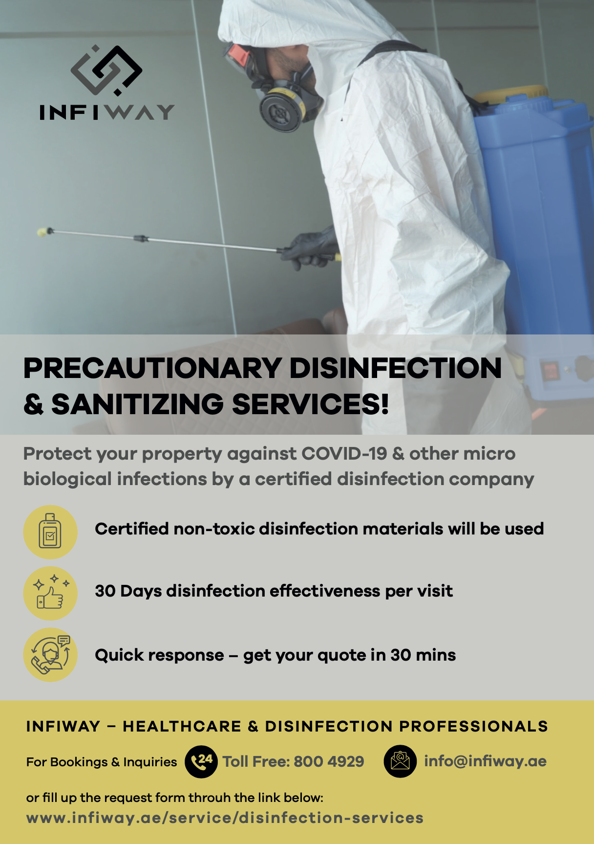 Disinfection & sanitization services