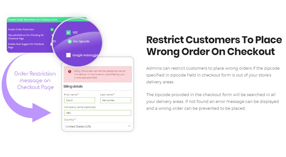 Delivery plugin for woocommerce, Install Today