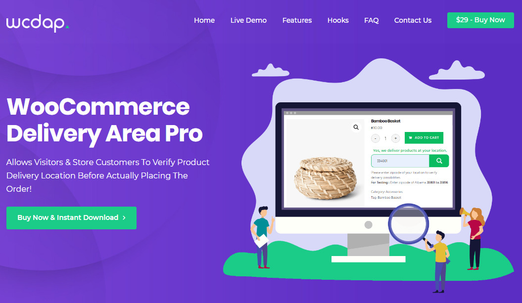 Install WooCommerce Delivery Area Pro to your online store Now!