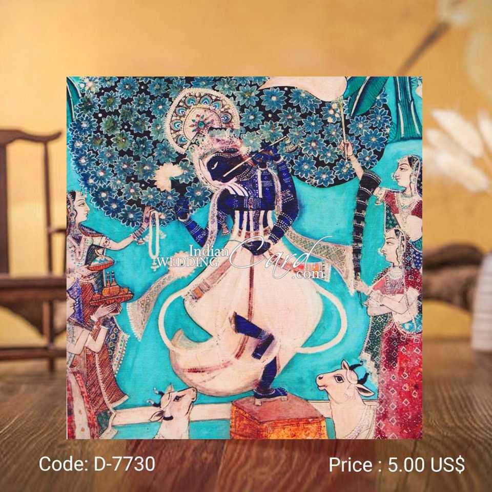 Artistic Wedding Invitation Cards