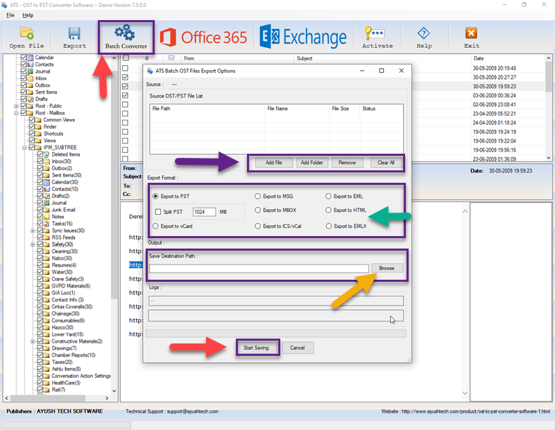 OST to PST Recovery Tool