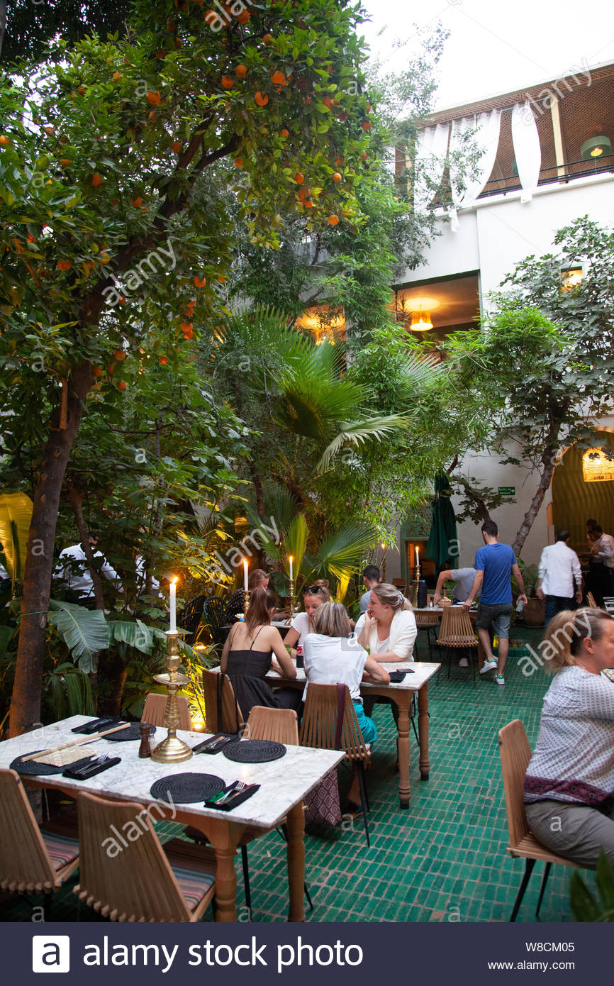 A romantic dinner for two at best restaurant in Marrakech