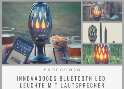 Innova goods Bluetooth LED light With speaker