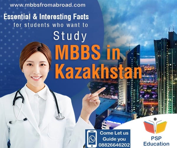 Get the latest news for Study MBBS in Kazakhstan.