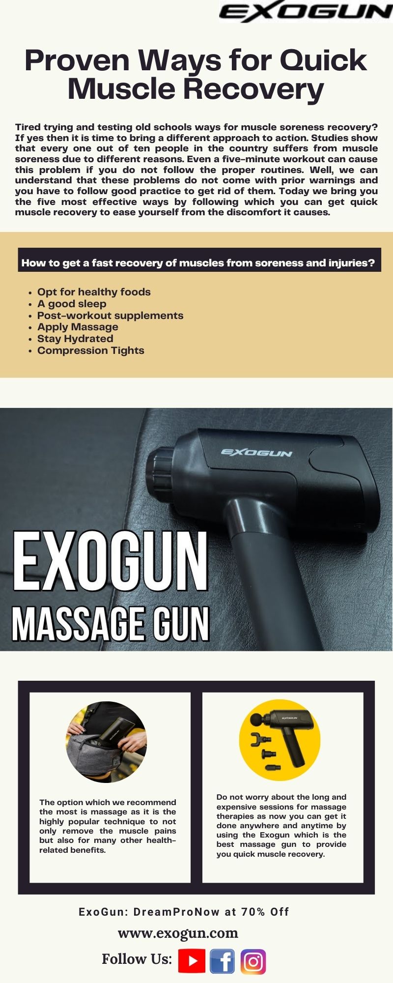 Proven Ways for Quick Muscle Recovery