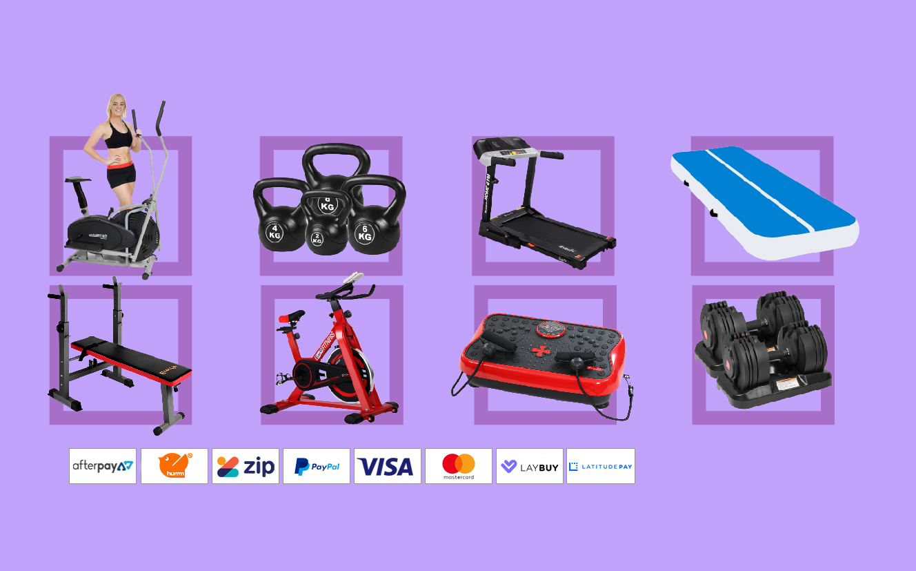 Fitness Equipment and Home Gym Equipment with Afterpay