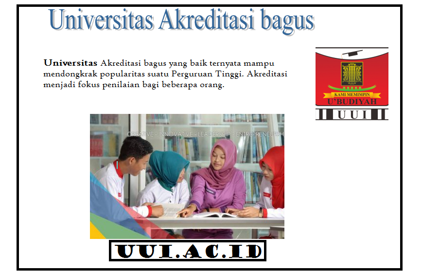 Campus PTS cheapest - Universitas Ubudiyah Indonesia