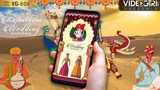 Birthday invitation video