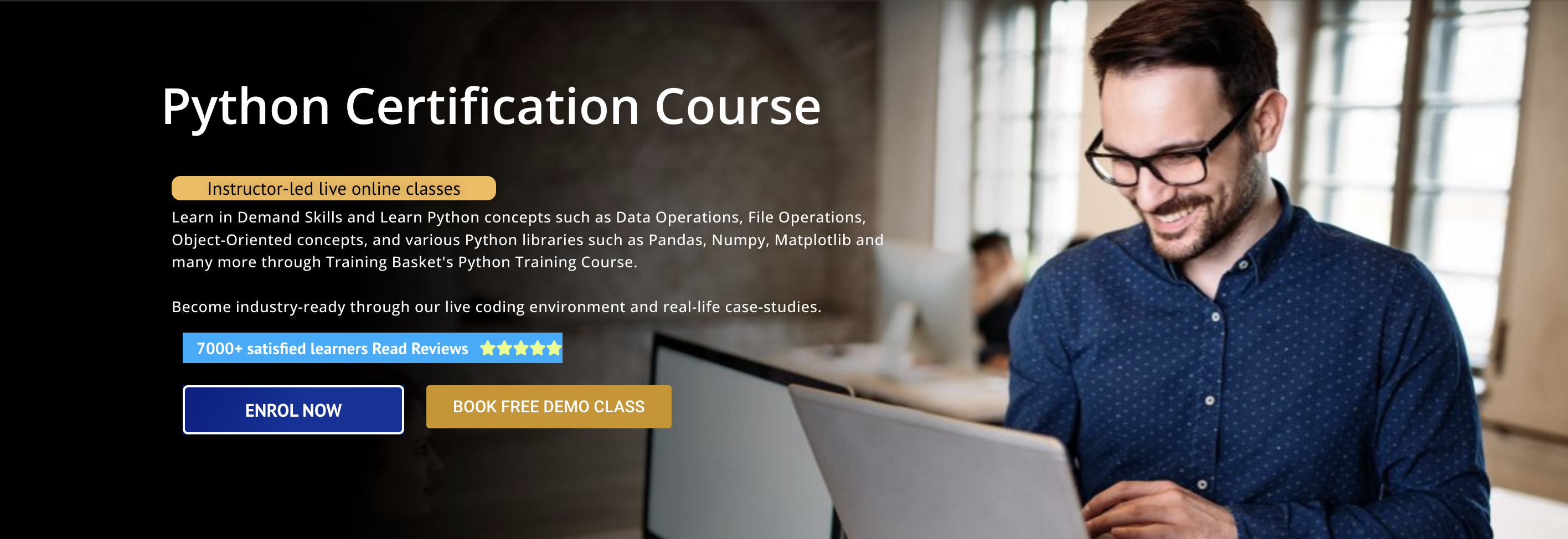 Land in the best jobs with Python Training Course